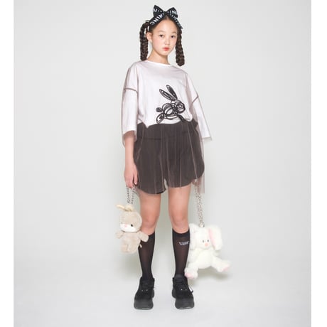 【UNIONINI】embroidery tulle tops(サイズS・M)