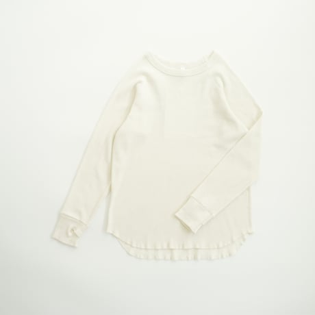 【MOUN TEN.】eco rib longsleeve(re-cotton) (サイズ110・125・140）