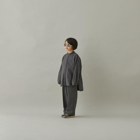 【MOUN TEN.】C/YAK flannel shirt（サイズ110、125、140）