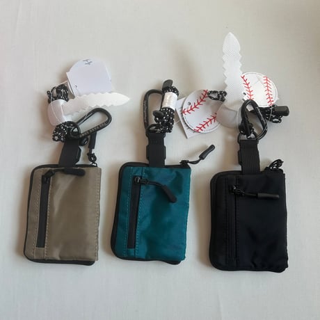 【The park shop】SPORTS PARK WALLET（kidsサイズ・black/green/gold)