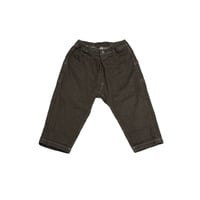 【MOUN TEN.】front tuck organic jeans(for baby)(サイズ65-80・80-95）