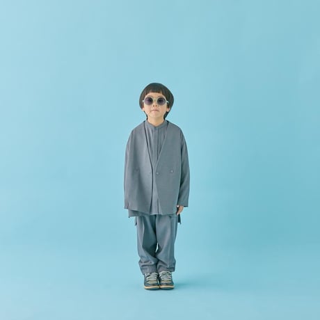 【MOUN TEN.】polyester canapa Jacket（charcoal）