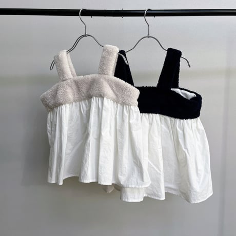 【kiky】camisole blouse（ivory/サイズM・L)