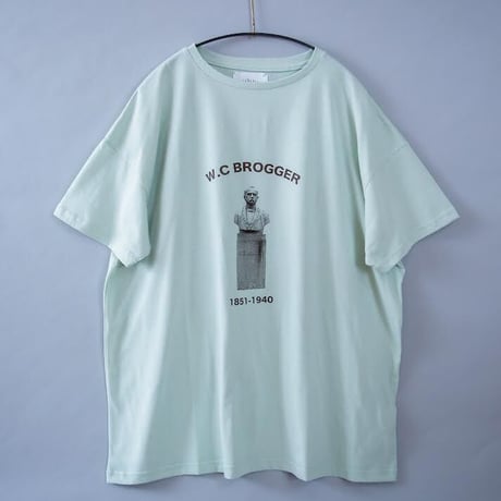 【michirico】 W.C BROGGER T 別注カラー：スプリンググリーン(サイズF、BigF）