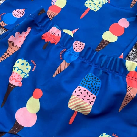 【Bartulos】Biker swim ICE CREAM  (サイズ4Y～10Y)