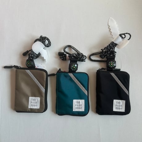 【The park shop】SPORTS PARK WALLET（kidsサイズ・black/green/gold)