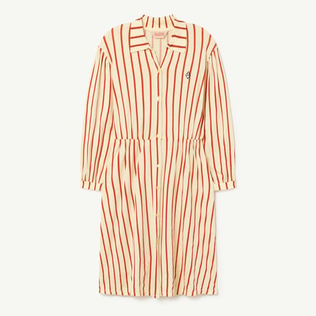 【TAO(The Animals Observatory)】 Yellow Stripes shirt OP