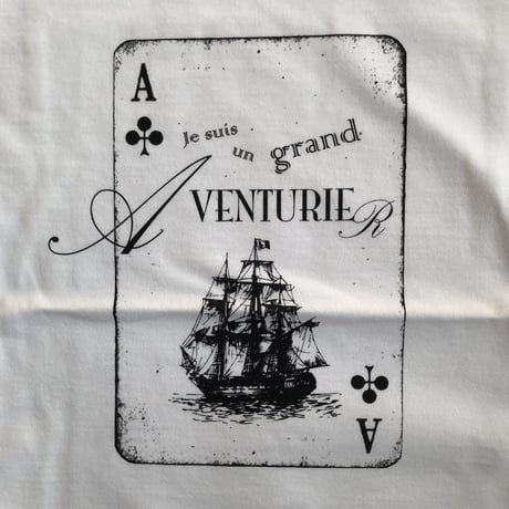 【AU CLAIR DE LA LUNE】 Print T-shirts