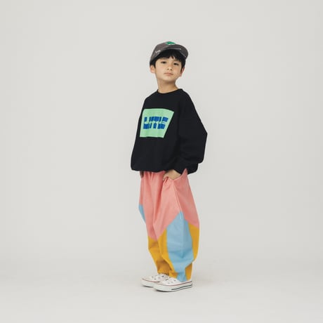 【nunuforme】 ブロックカラーパンツ(サイズ105、115、125、135，145）