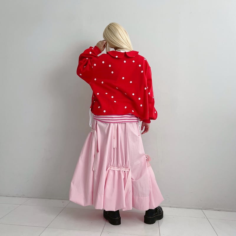 frankygrow】DOTS SWEAT ZIP JACKET (サイズL、LL、F2)