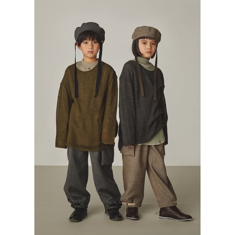【GRIS】Cago Pants(アルパカウールタイプ）(サイズS～L)