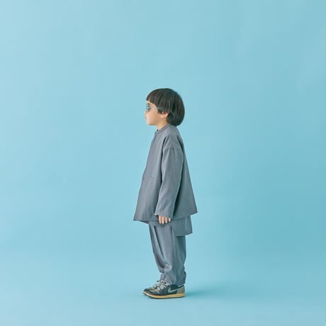 【MOUN TEN.】polyester canapa Jacket（charcoal）
