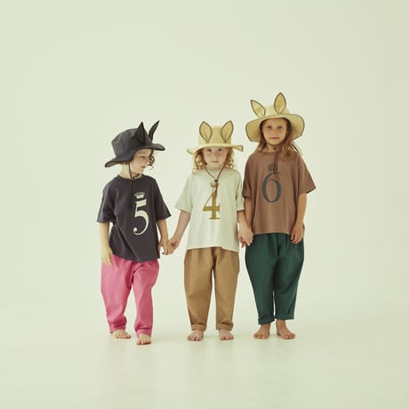【eLfinFolk】 Number Tee for Birthday（charcoal）