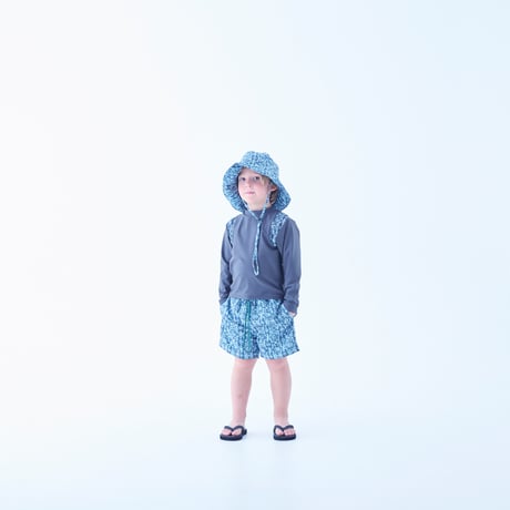【eLfinFolk】  Old Tile Pattern Boys Surf Shorts(サイズ90～150）