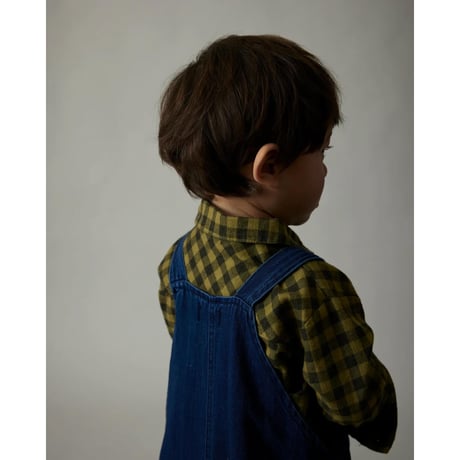 【COZMO】Herringbone denim baby overalls
