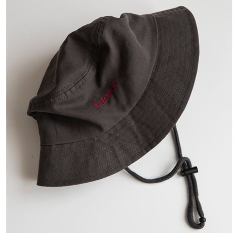【Façade】 Refu camping hat（Asphalt /サイズSM・ML)