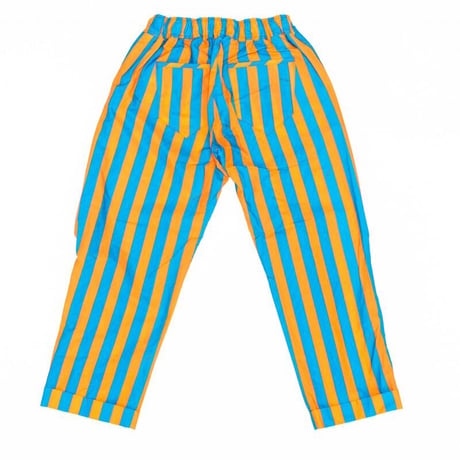 【ZoZIO】Velo pants(オレンジ×水色/サイズM・L・T)