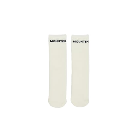 【MOUN TEN.】tube socks (organic cotton mix)