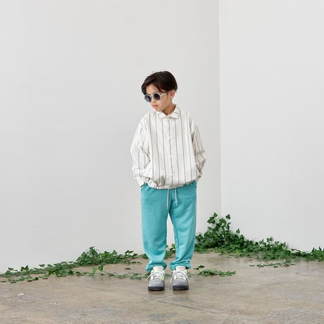 last one!サイズ110【MOUN TEN.】organic stripe blouson（サイズ110・125・140）