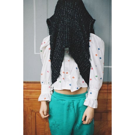 【maed for mini】BOMB BOA BLOUSE