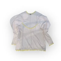 【franky grow】DOTS TULLE MELLOW SHEER TOPS (サイズF2）