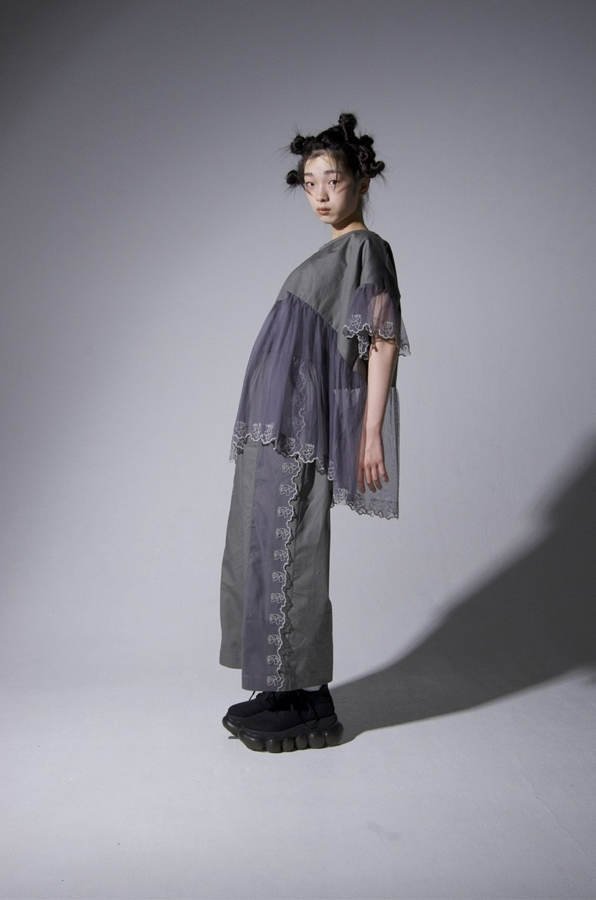 UNIONINI】 teddybear lace long pants(サイズM） | ichi
