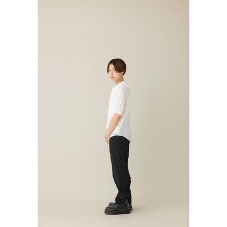 【folkmade】wrinkled blouse(white／大人サイズF)