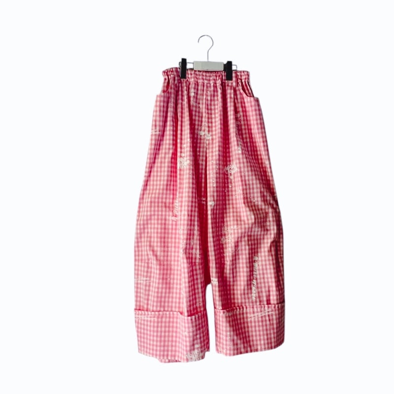 franky grow】HAND-DROWN Pt. WIDE MACKIN PANTS (
