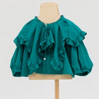 【folkmade】symphony frill blouse（サイズS、M、L、LL)
