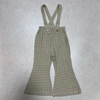 【＆pal】pixel art pattern salopette（サイズ80～110）