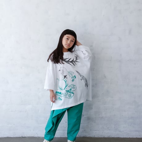 【michirico】One side overall(サイズM・L・XL・XXL)
