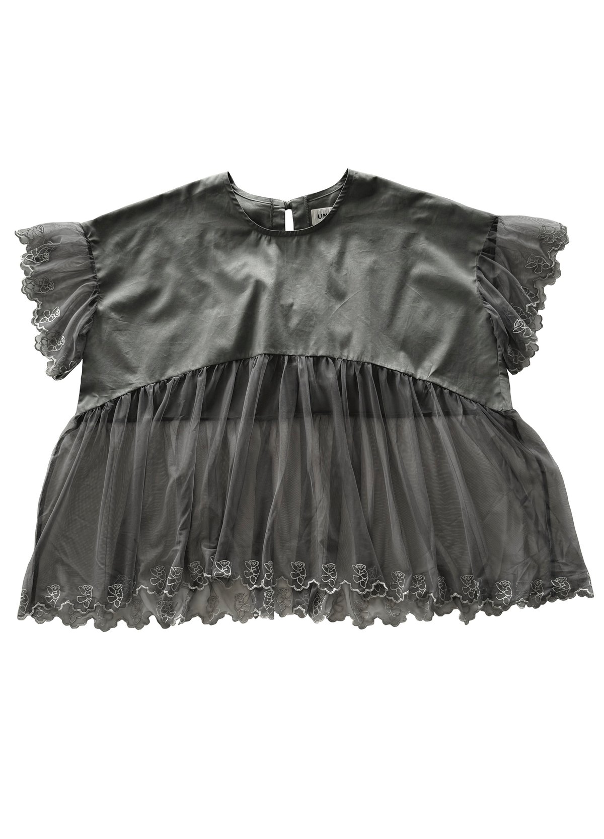 UNIONINI】 teddybear lace blouse（サイズ6-8Y、8-10Y、