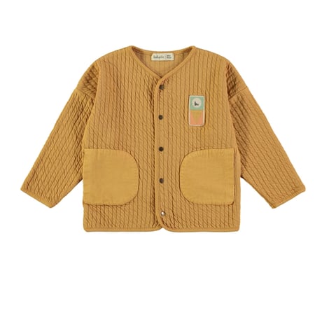 【baby clic】 jacket play mustard yellow  (サイズ12M、24M）