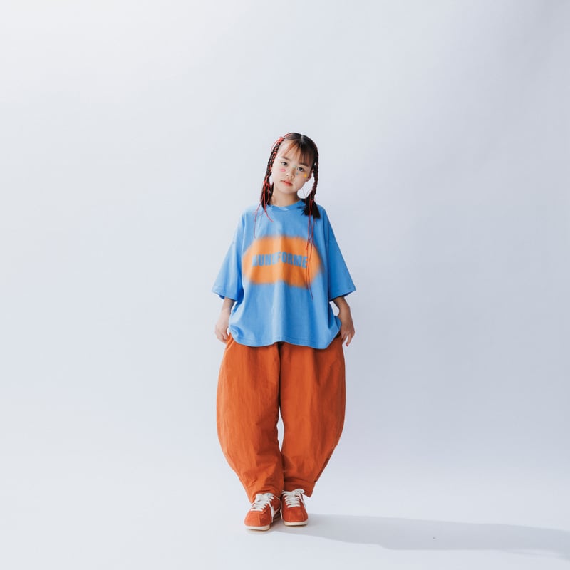 nunuforme】 ヘムタックカーブパンツ(サイズ105、115、125、135，145）
