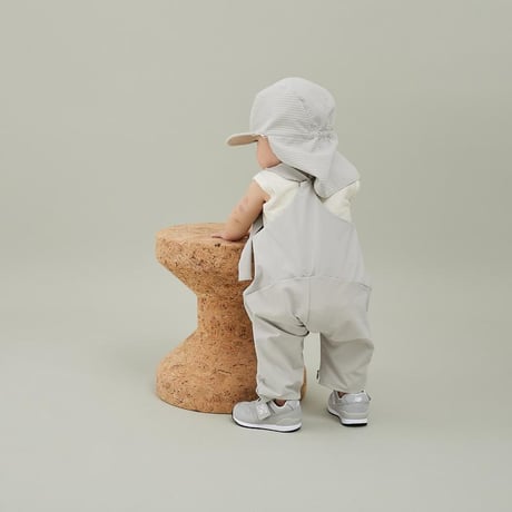 【MOUN TEN.】 reversible sunshade cap(for baby)(sand x sand)