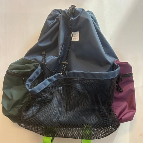 【The park shop】 PARK CARRY PACK（black/NAVY MULTI）
