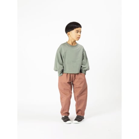 【mimi poupons】ショート丈L/S　TEE（サイズS、M）