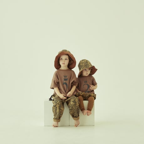 【eLfinFolk】 Number Tee for Birthday（cocoa brown）