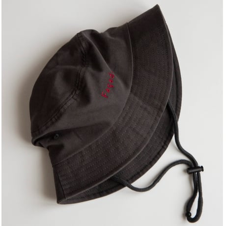 【Façade】 Refu camping hat（Asphalt /サイズSM・ML)