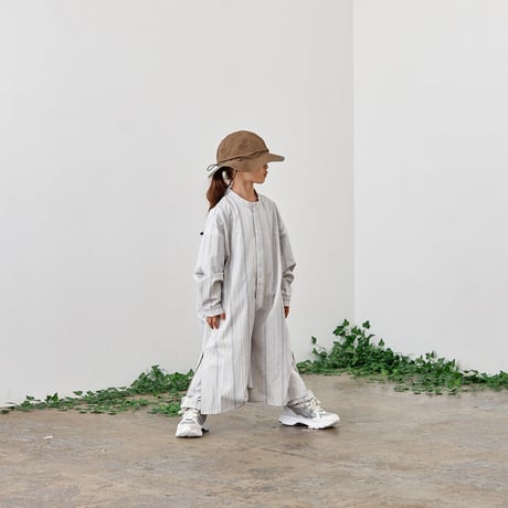 last one!サイズ０【MOUN TEN.】organic stripe dress（サイズ0・1）