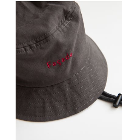 【Façade】 Refu camping hat（Asphalt /サイズSM・ML)