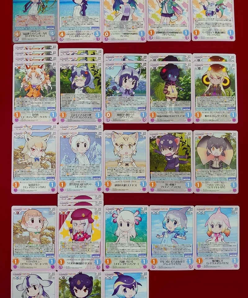 Chaos TCG 007『けものフレンズ「ロイヤルペンギン」』デッキ | カード