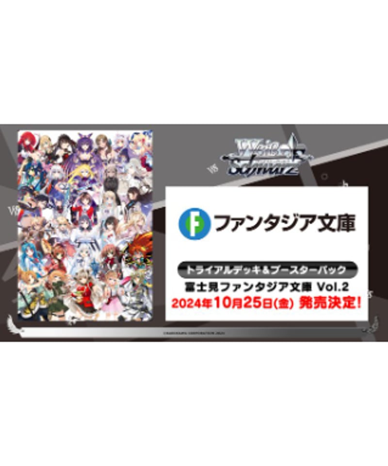 ヴァイスシュヴァルツ富士見ファンタジア文庫vol.2 マスターカートン