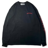 Old English L/S tee(BLACK)