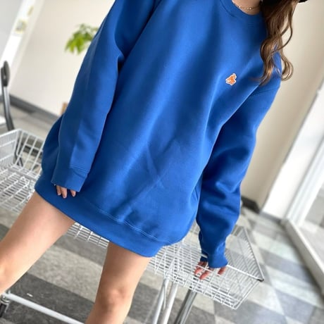 Logo Sweat Crewneck(BLUE)