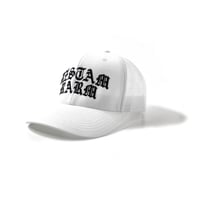Old English Mesh Cap(WHITE)