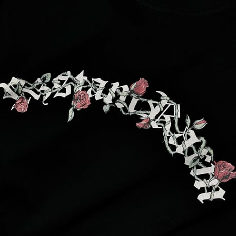 Rose Logo L/S Tee(BLACK)
