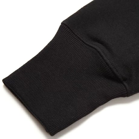 Chenille Logo Hoodie(BLACK)裏起毛
