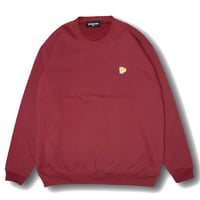 Logo Sweat Crewneck(BORDEAUX)