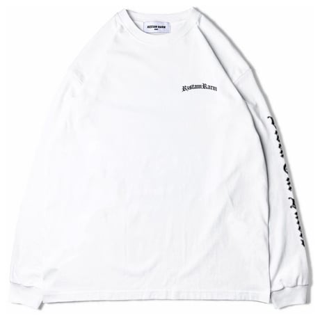Old English L/S tee(WHITE)